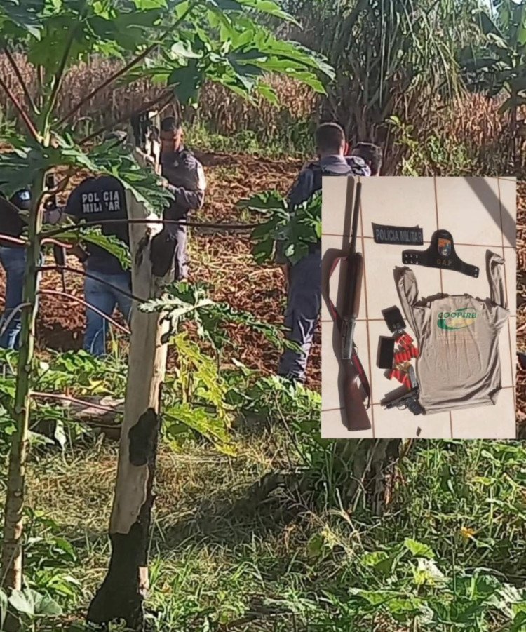 Suspeito de tentar matar namorado da ex-companheira em bar é morto em confronto com a Polícia em Curvelândia