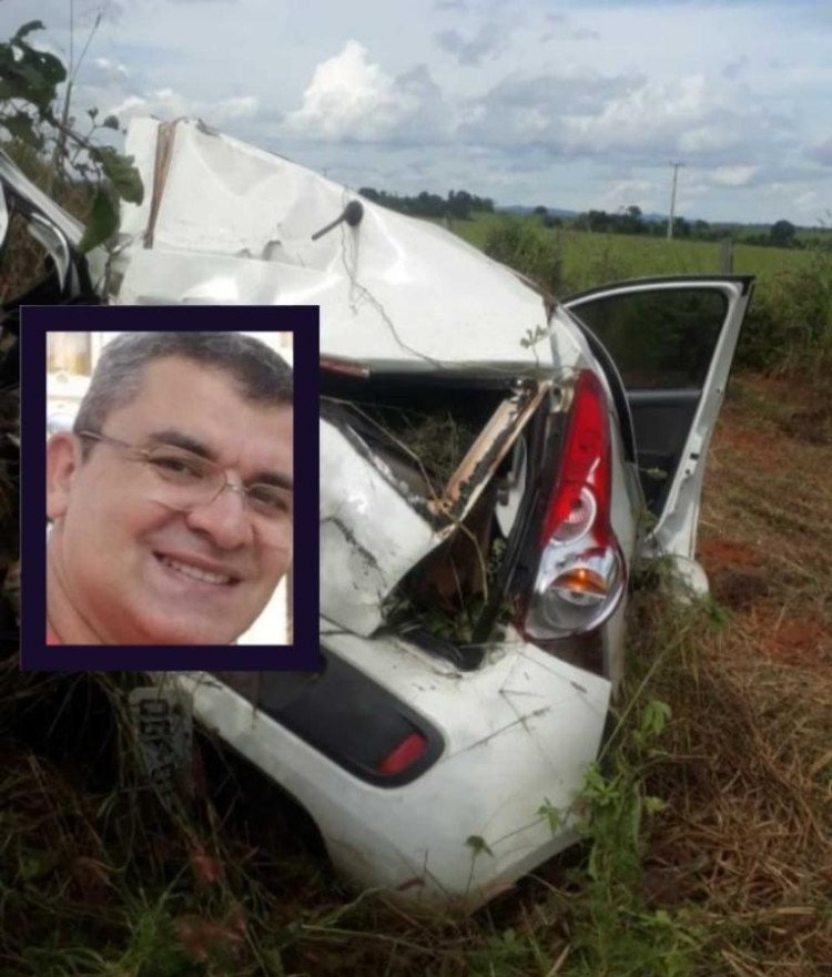 Grave acidente na MT 339, rodovia que liga São José dos Quatro Marcos a Glória D’Oeste faz vítima fatal, Tesoureiro da Câmara de Gloria Doeste