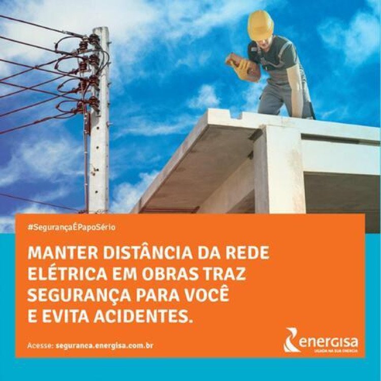 Campanha alerta para prevenção de acidentes com a rede elétrica