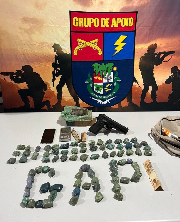 Polícia Militar de Mirassol D'Oeste-MT realiza apreensão significativa de drogas no bairro Jardim São Paulo