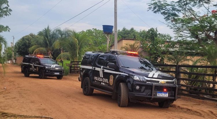 Polícia Civil cumpre 34 mandados judiciais contra traficantes de entorpecentes em Porto Esperidião e mais 7 cidades de Mato Grosso