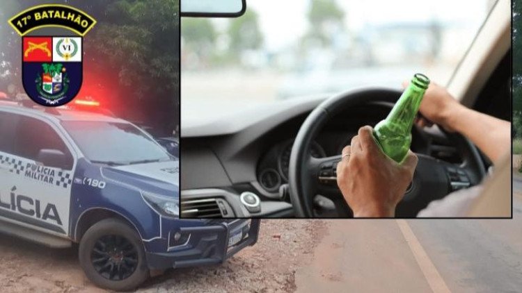 Salto do Céu: Condução sob Influência de Álcool Resulta em Acidente Grave