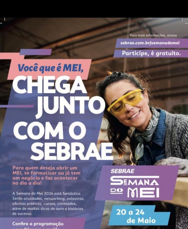 Semana do MEI 2024: Oportunidades e Capacitação para Empreendedores de São José dos Quatro Marcos, Cáceres, Mirassol D'Oeste e mais 2 municípios da Região Oeste de MT