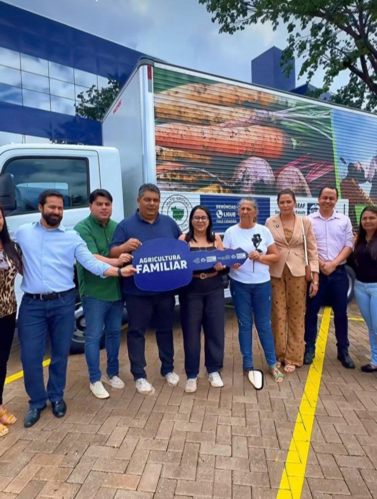Associação de Mulheres Produtoras de Quatro Marcos recebe caminhão-baú doado pelo Governo de Mato Grosso, por meio de articulação do deputado Valmir Moretto, que beneficia mais de 10 mil pessoas