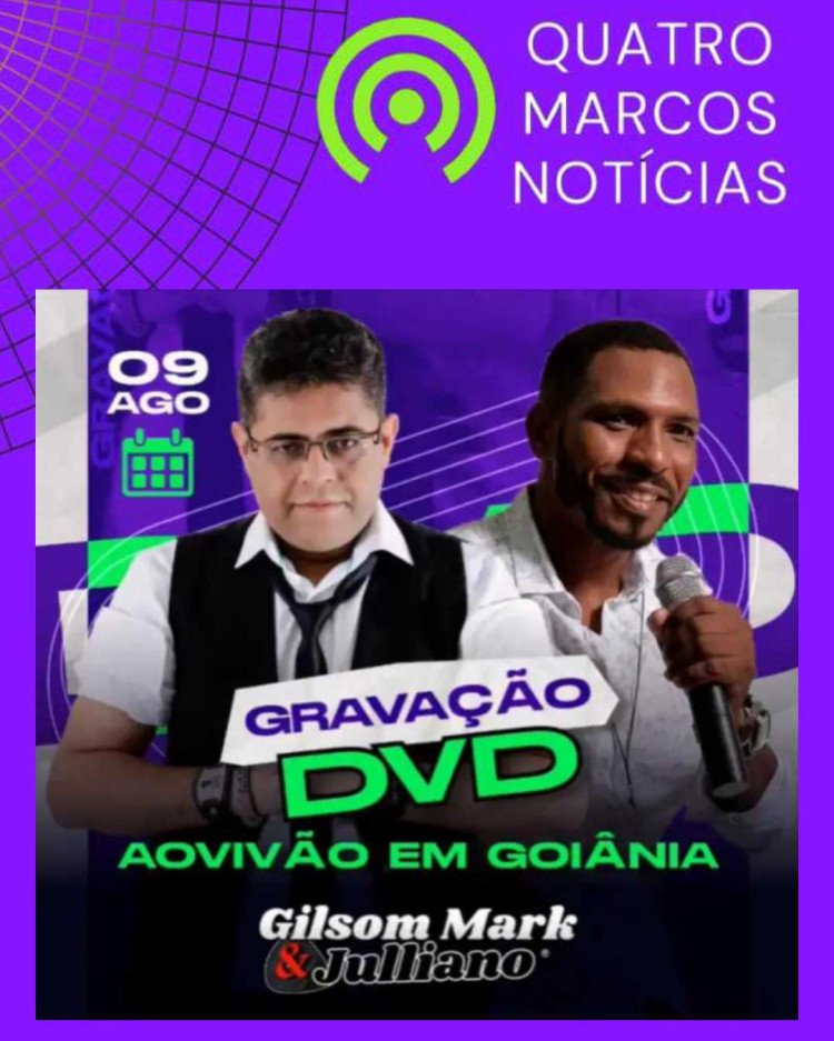 AOVIVÃO EM GOIÂNIA: Gilsom Mark & Julliano gravam 1º DVD com homenagem a João Carreiro e convidados de peso