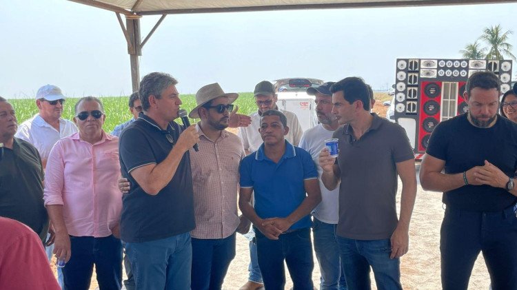 AGENDA NO OESTE DE MT: Deputado Moretto cumpre agenda em Lambari d’Oeste com entrega de praça, pavimentação e vistoria na MT-247