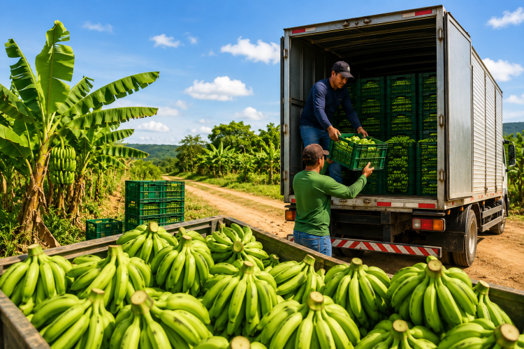 São José dos Quatro Marcos amplia comercialização e fortalece a Rota da Banana